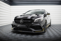 Mercedes-AMG CLA 45 Aero C117 Facelift 2017-2019 Frontläpp / Frontsplitter V.3 Maxton Design